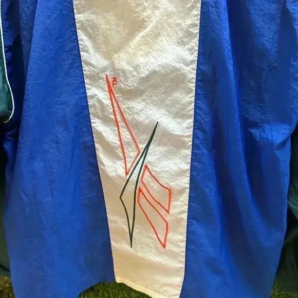 Vintage Reebok 1/2 Zip Light Jacket  Large - Picture 5 of 5